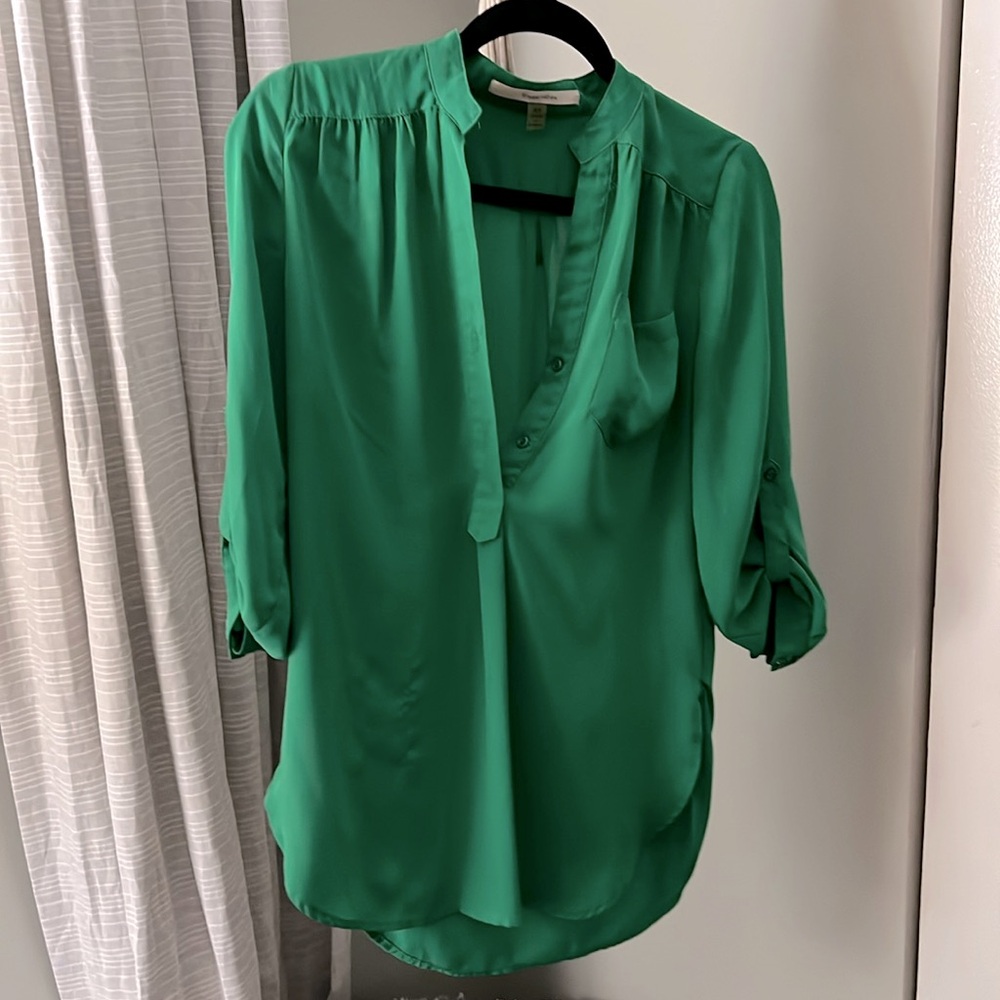41 Hawthorn Green Tunic Blouse - size XS